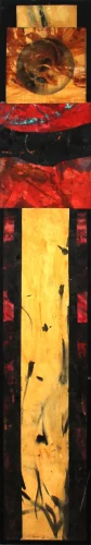 Enter Red Panel II 12 x 72